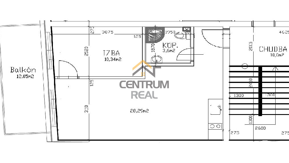 PREDANÝ Nadštandardný 2-izbový byt s terasou NOVOSTAVBA