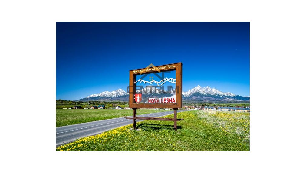 RODINNÝ DOM NOVÁ LESNÁ - BÝVANIE POD TATRAMI - NEKUPUJETE LEN DOM