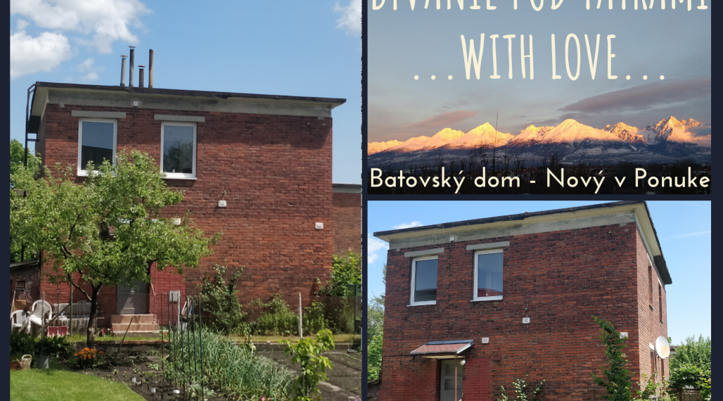 Baťovský dom pod vysokými Tatrami